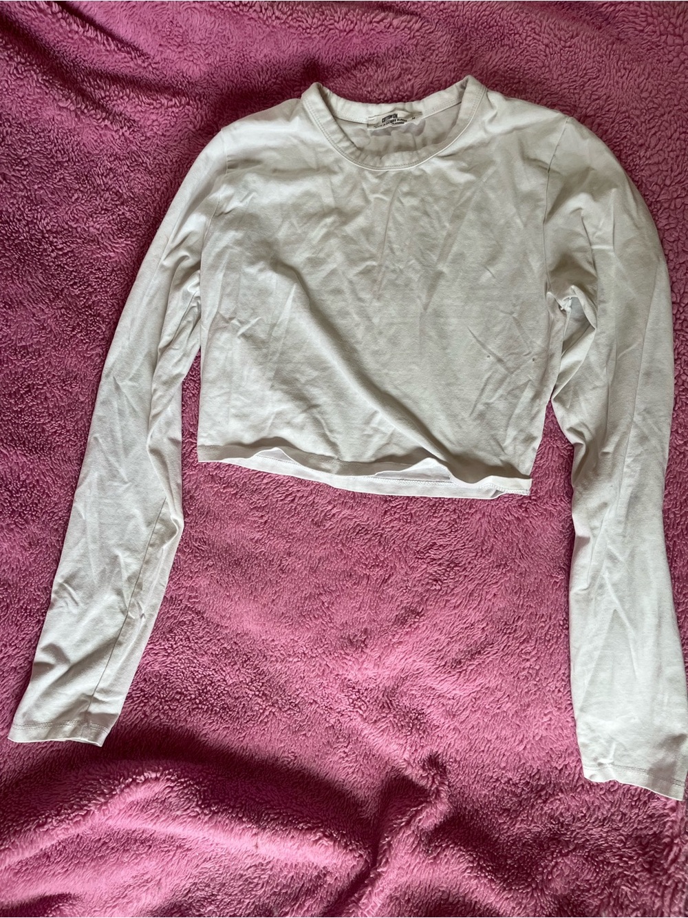 White Crop Top